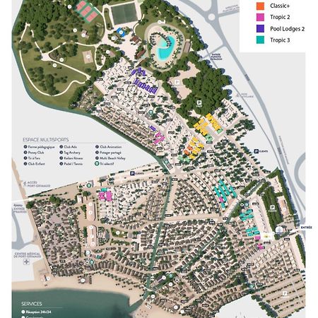 Var Mobil Home, Les Prairies De La Mer Grimaud Exterior foto